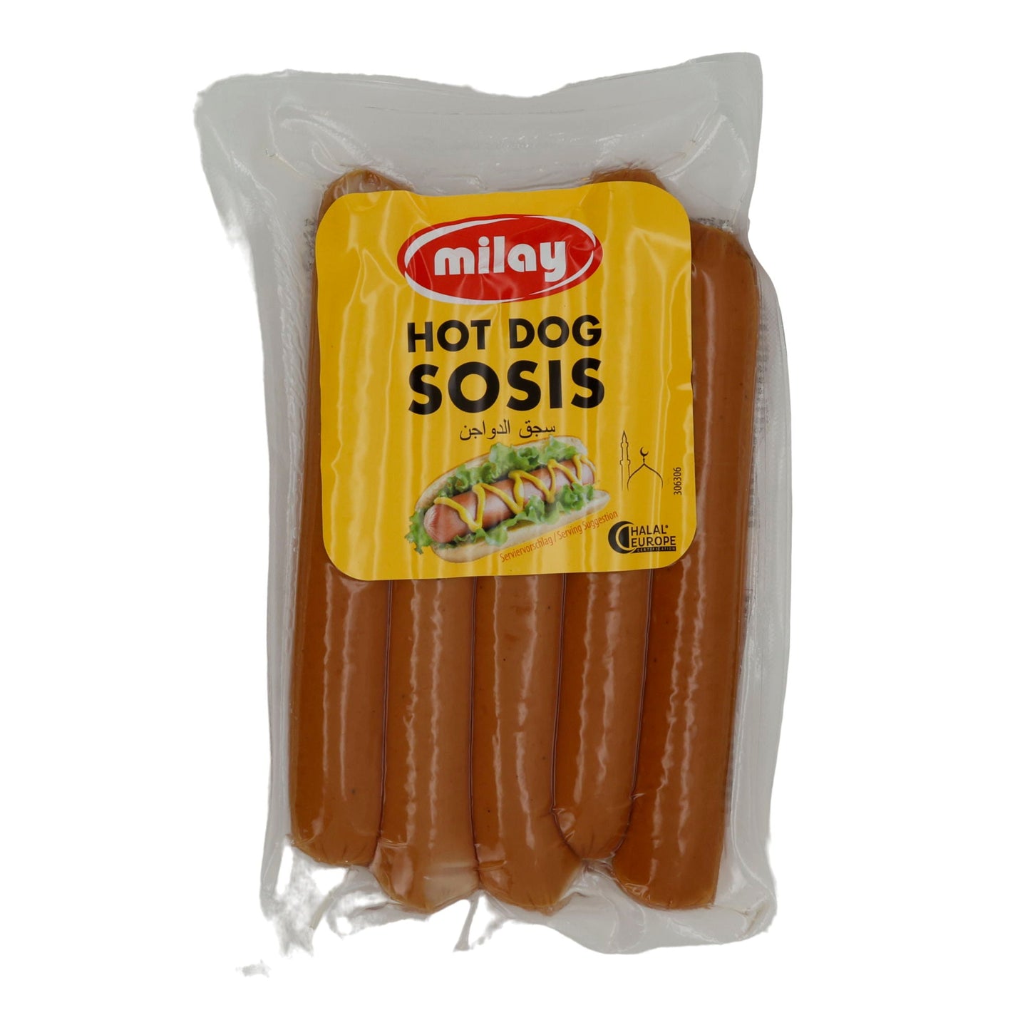 Würstchen Milay | Hot Dog Sosis | Halal, vielseitig | 225 g