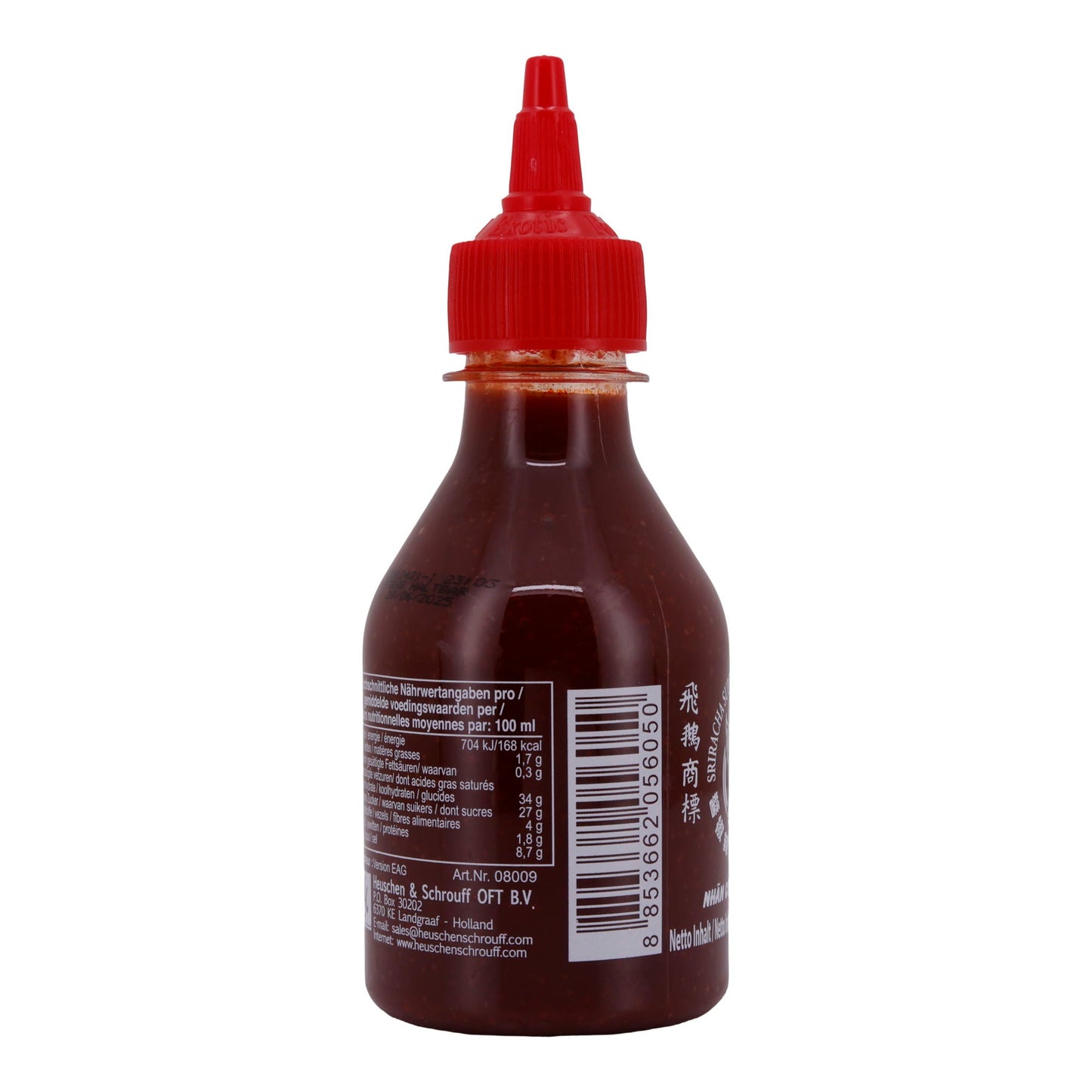 Würzsauce Flying Goose | Sriracha Chilisauce | Extra scharf thailändisch | 200 ml