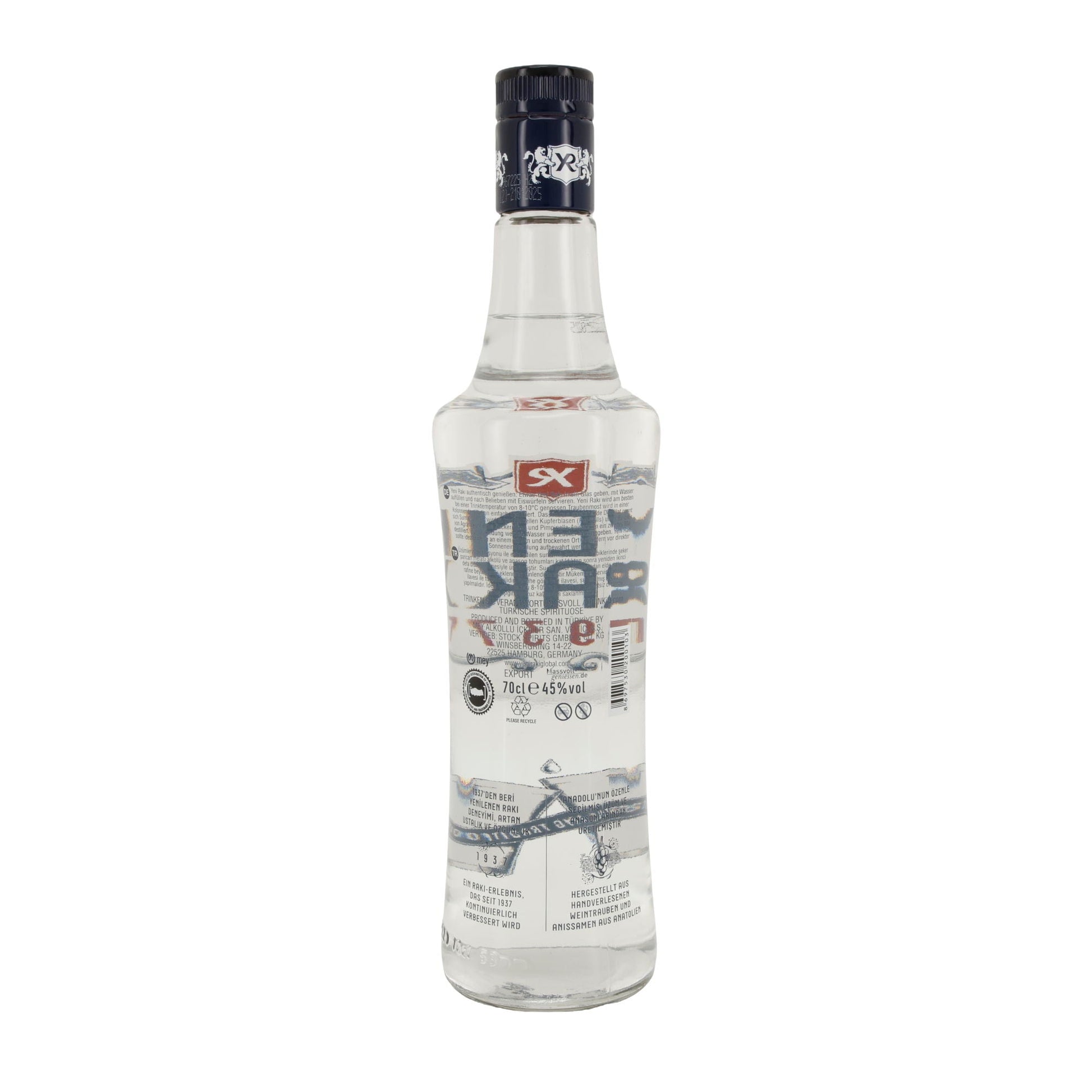 Yeni Rakı | 1937 | Zweifach destilliert | 45 % vol | 700 ml - Taste Your World