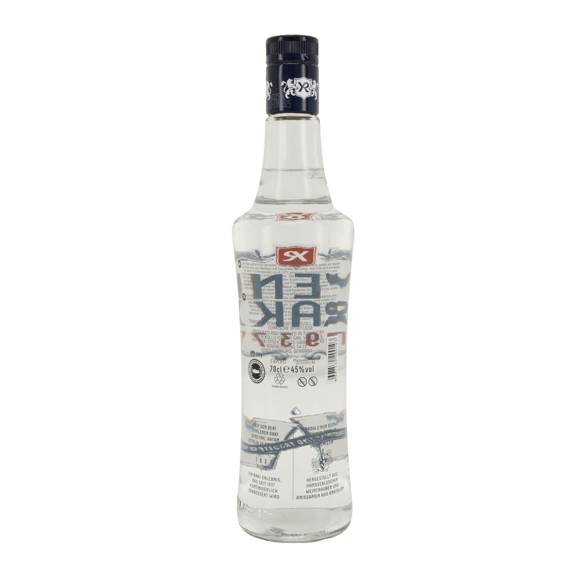 Yeni Rakı | 1937 | Zweifach destilliert | 45 % vol | 700 ml Yeni