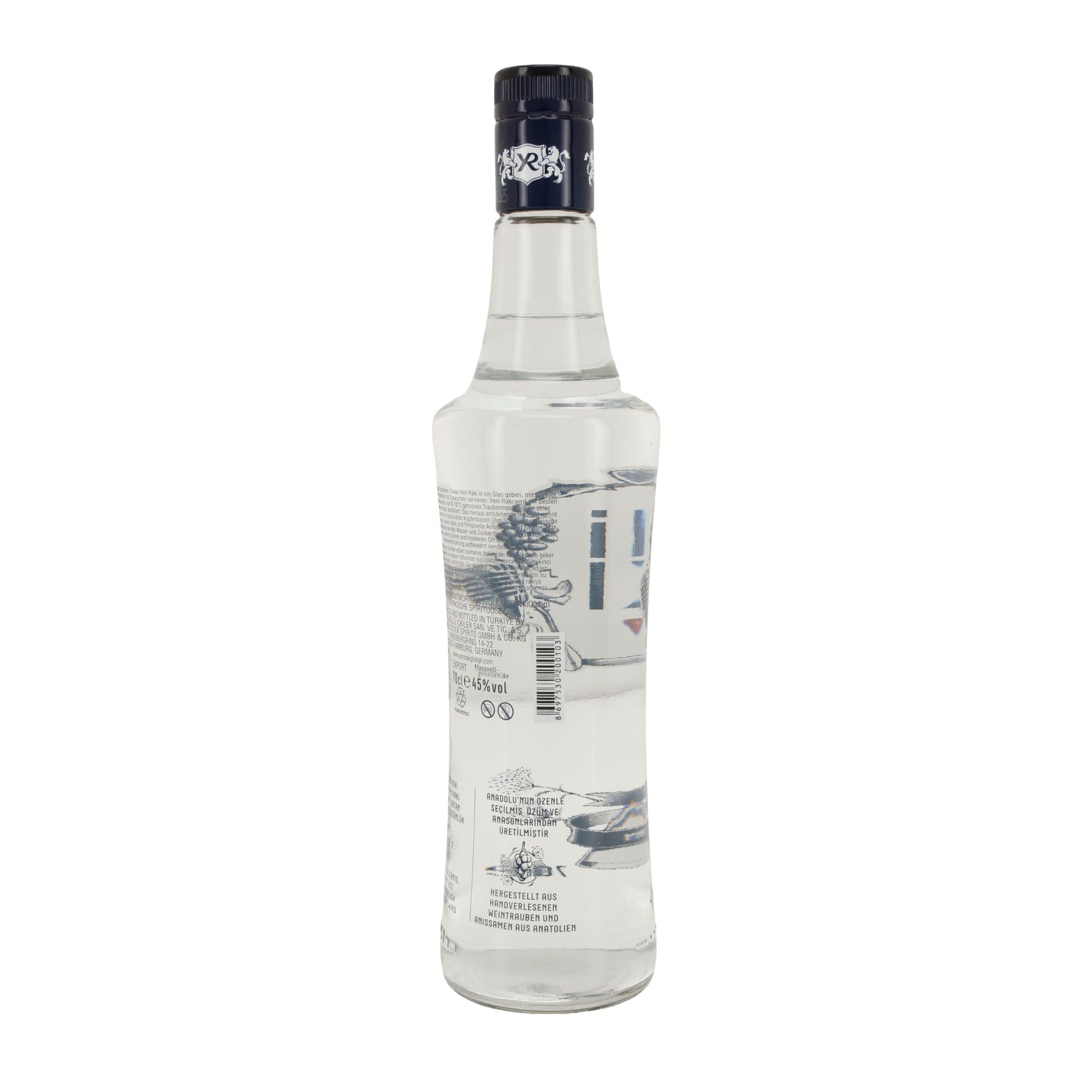 Yeni Rakı | 1937 | Zweifach destilliert | 45 % vol | 700 ml - Taste Your World