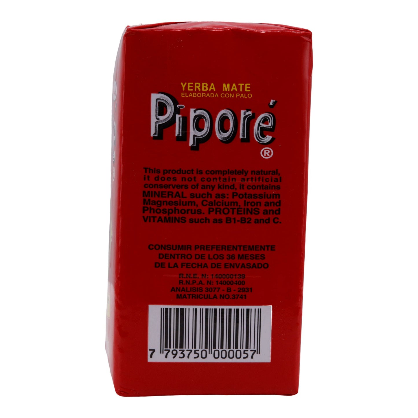 Yerba Mate Piporé | Tee | Traditionell, Argentinien | 250 g