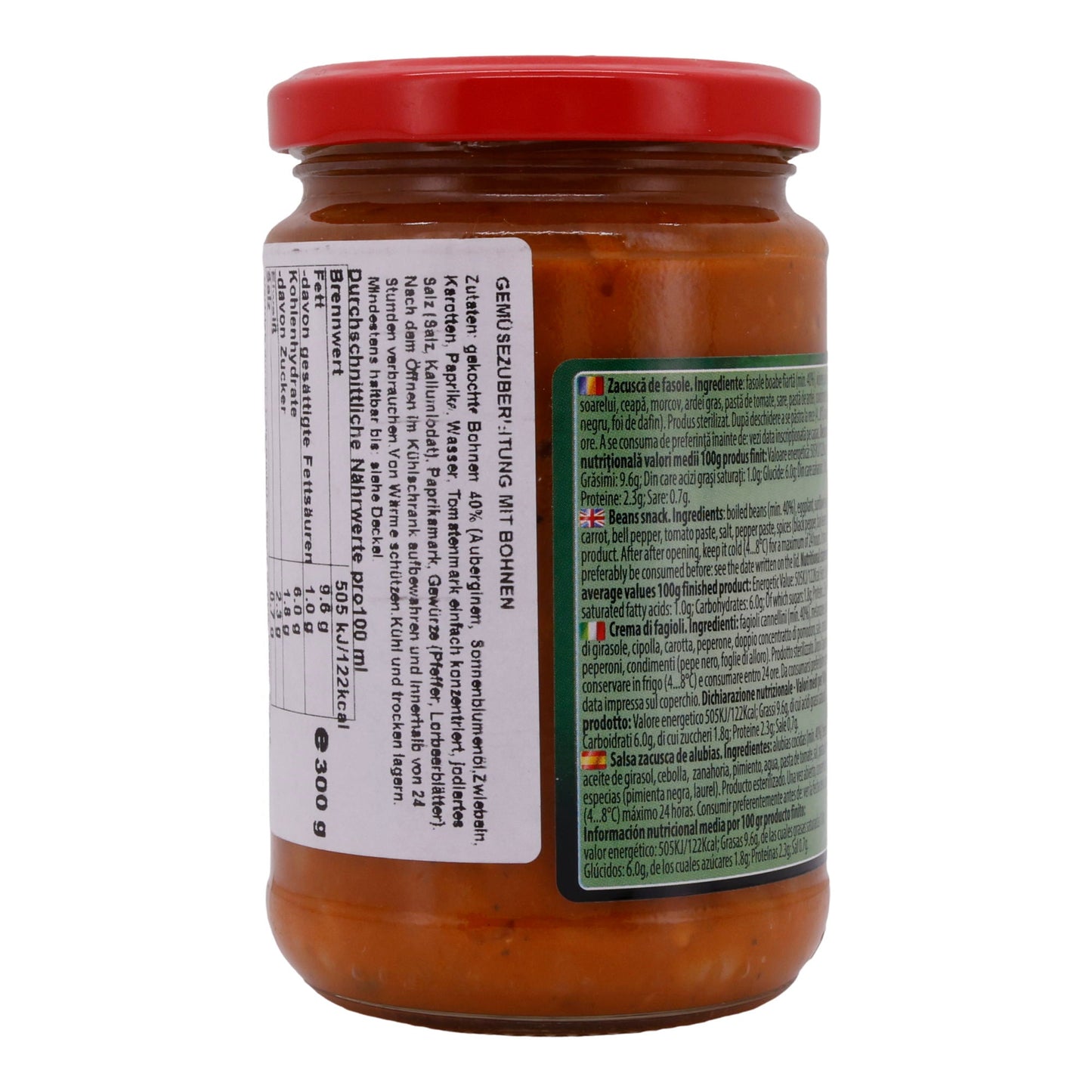 Zacuscă de Fasole Olympia | Spezialität | Traditionelle Bohnenspezialität | 300 g