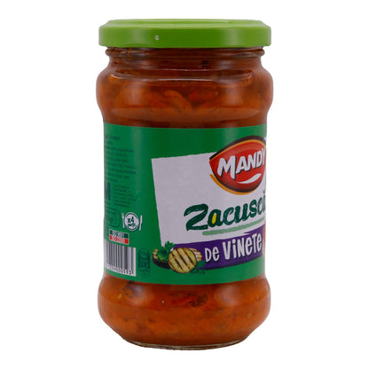 Zacuscă de Vinete Mandy | Rumänische Auberginen-Gemüsecreme | Mit Tomaten | 300 g
