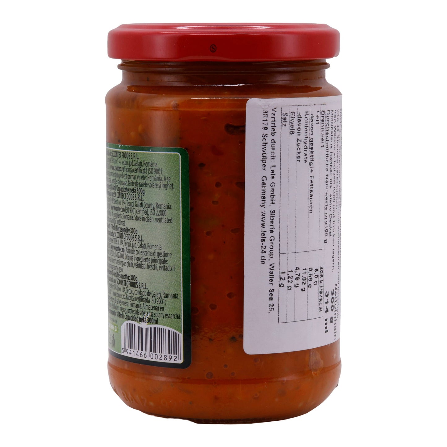 Zacuscă Picantă Olympia | Würzige Gemüsezubereitung | Aus Rumänien | 300 g