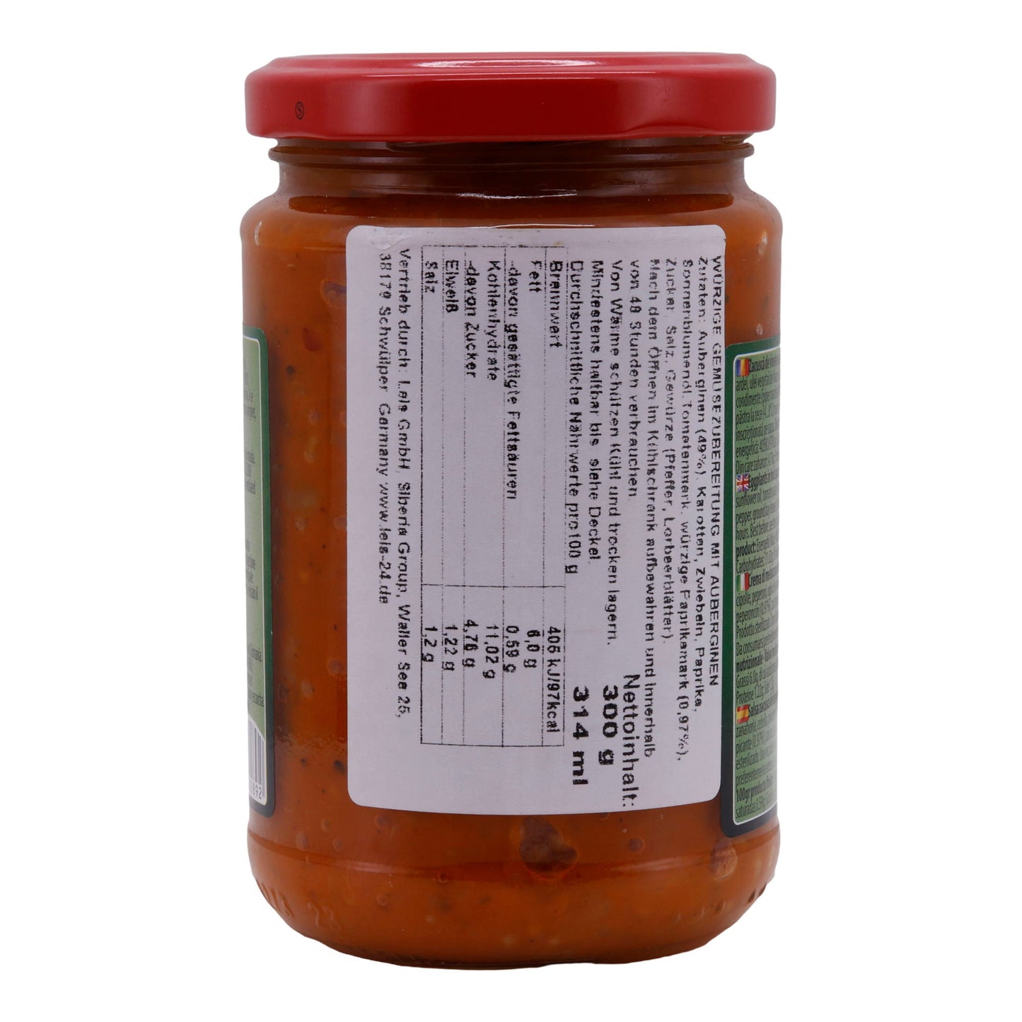 Zacuscă Picantă Olympia | Würzige Gemüsezubereitung | Aus Rumänien | 300 g