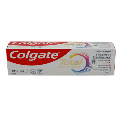 Zahnpasta Colgate Total | Original | Aktiver Schutz gegen Plaque, Karies & Zahnstein | 75 ml