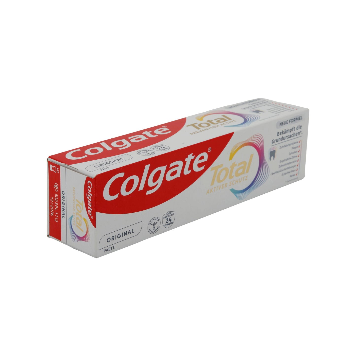 Zahnpasta Colgate Total | Original | Aktiver Schutz gegen Plaque, Karies & Zahnstein | 75 ml