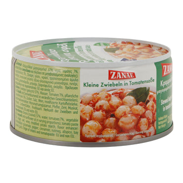 ZANAE | Kleine Zwiebeln in Tomatensauce | stewed baby onions | 280 g