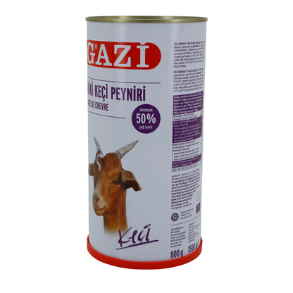 Ziegenkäse Gazi Ziegenkäse in Salzlake | Vollfett | Weichkäse mit intensivem Aroma | 1500 g