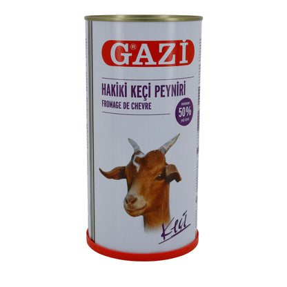 Ziegenkäse Gazi Ziegenkäse in Salzlake | Vollfett | Weichkäse mit intensivem Aroma | 1500 g