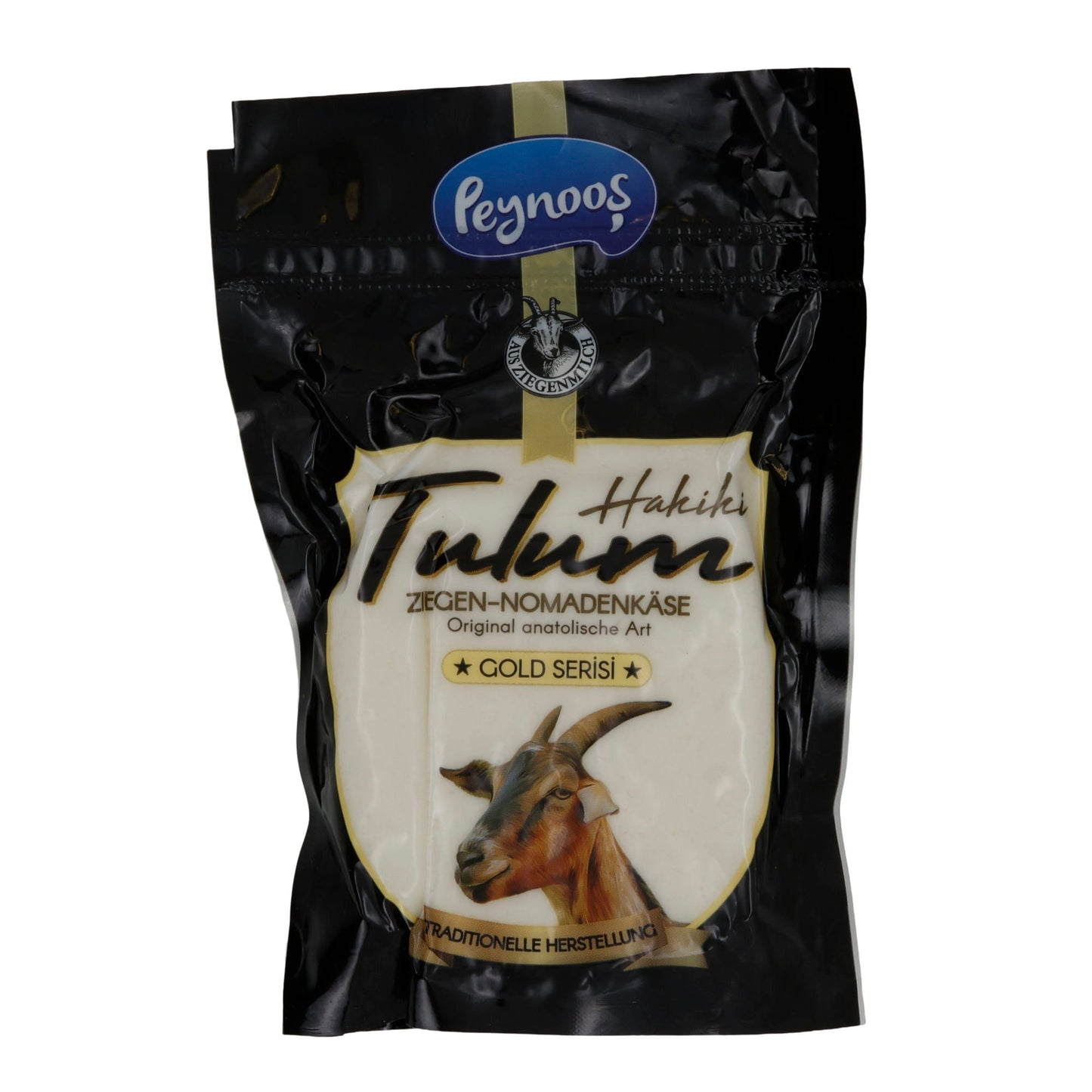 Ziegenkäse Peynoos Hakiki Tulum Ziegen-Nomadenkäse | Würzig | Anatolischer Käse | 200 g PEYNOOS
