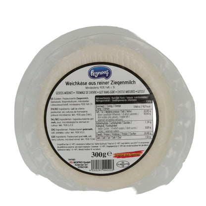 Ziegenkäse Peynoos Queso de Cabra | Käse | Spanischer Ziegenweichkäse mit 45 % Fett i. Tr. | 300 g PEYNOOS