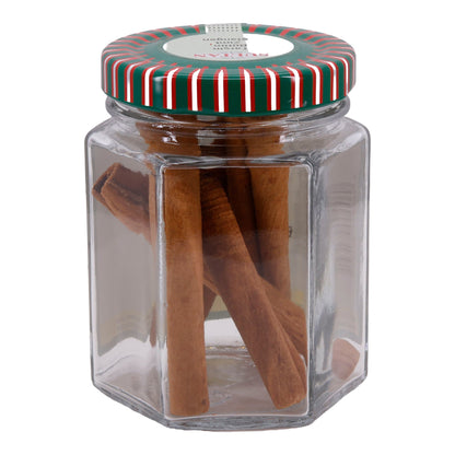 Zimtstangen Sultan | Ganze Zimtstangen | Hochwertig, Aromastäbchen, im Glas | 5 Stück