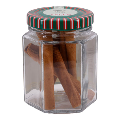 Zimtstangen Sultan | Ganze Zimtstangen | Hochwertig, Aromastäbchen, im Glas | 5 Stück