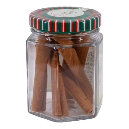 Zimtstangen Sultan | Ganze Zimtstangen | Hochwertig, Aromastäbchen, im Glas | 5 Stück