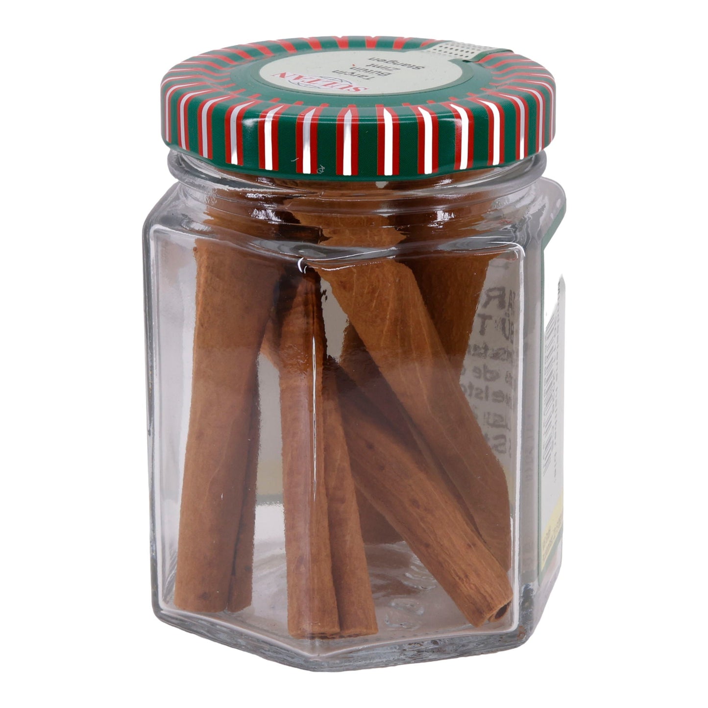 Zimtstangen Sultan | Ganze Zimtstangen | Hochwertig, Aromastäbchen, im Glas | 5 Stück