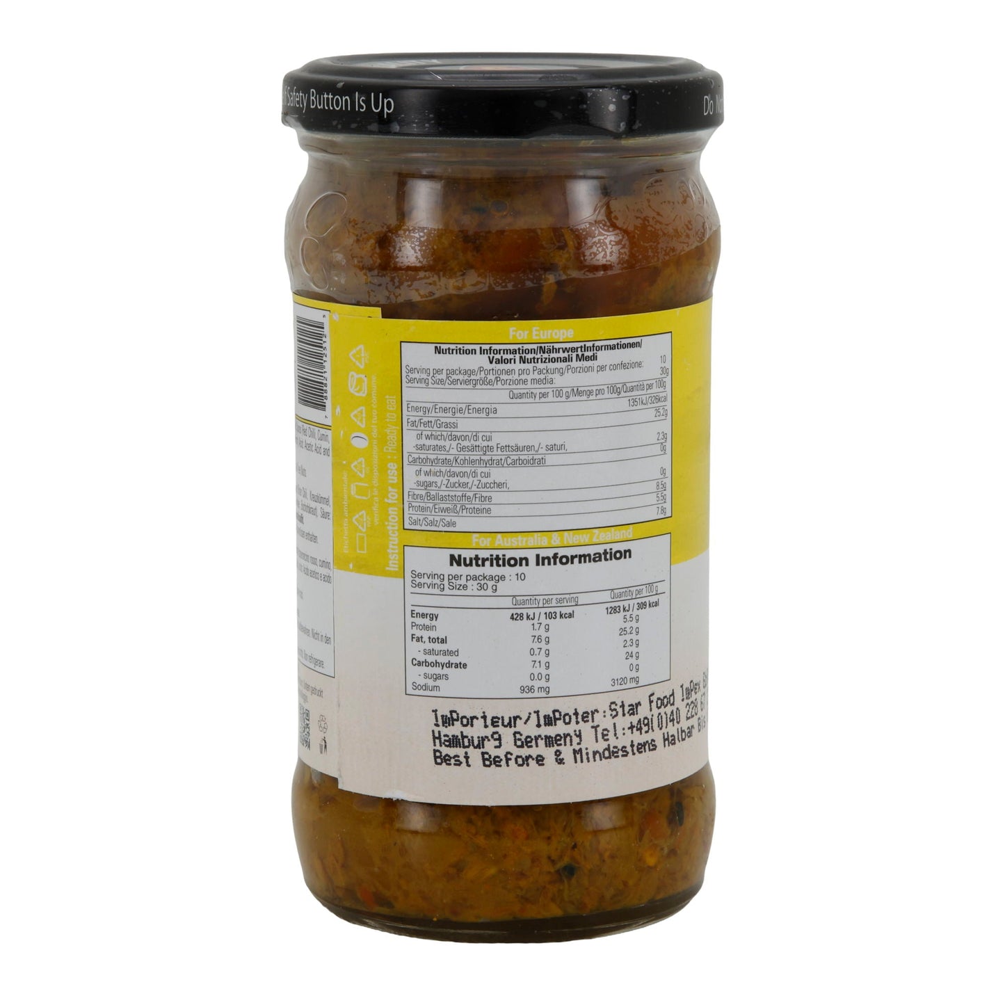 Zitronen - Pickle Shan | Lemon Pickle | würzig in Öl | 300 g Glas - Taste Your World
