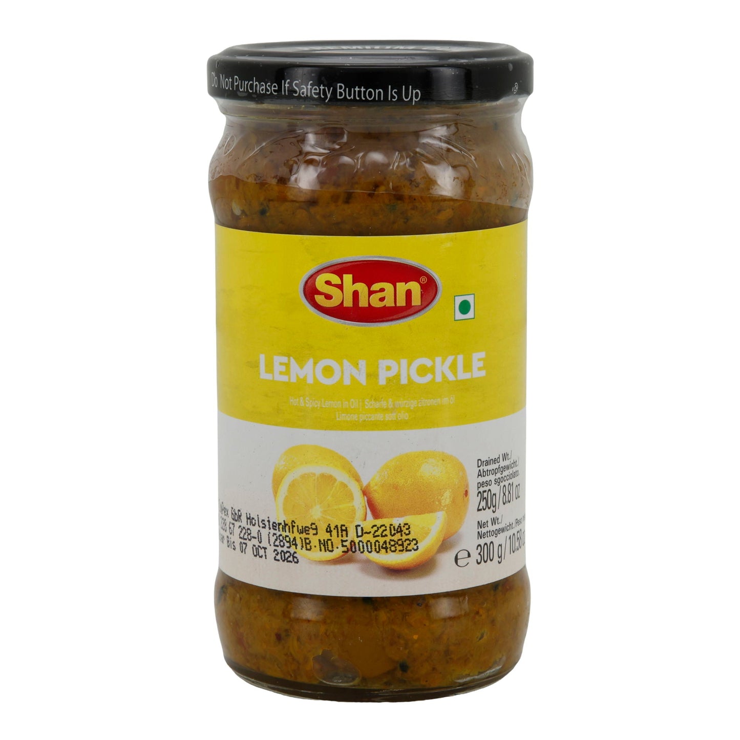 Zitronen-Pickle Shan | Lemon Pickle | würzig in Öl | 300 g Glas