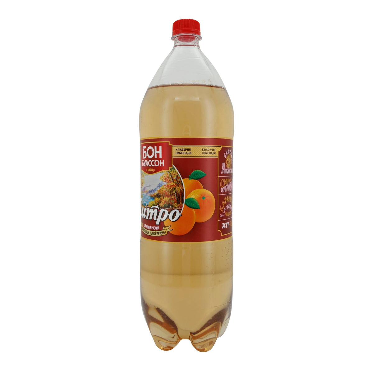 Zitronenlimonade Bon Buasson | Erfrischung | Mit erfrischendem Zitronengeschmack | 2 L