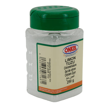 Zitronensäure Onkel Şahingöz Limon Tuzu | Lebensmittelzusatzstoff | 250 g - Taste Your World
