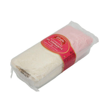 Zuckerfäden Giloğlu | Tel Pişmaniye | Türkische Zuckerfäden mit Granatapfel- und Vanillearoma | 250 g Packung