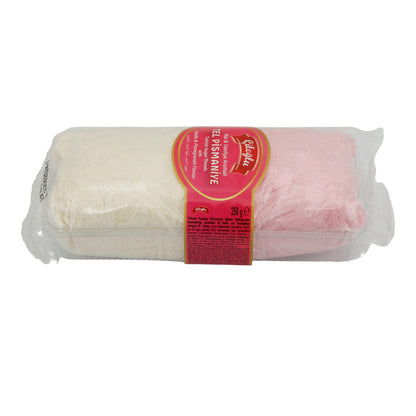 Zuckerfäden Giloğlu | Tel Pişmaniye | Türkische Zuckerfäden mit Granatapfel- und Vanillearoma | 250 g Packung