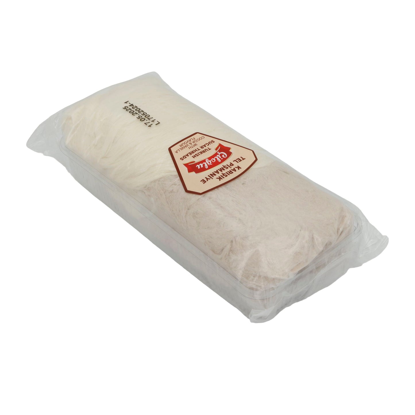 Zuckerfäden Giloğlu | Türkische Zuckerfäden | Pişmaniye mit Kakao- & Vanillegeschmack | 250 g