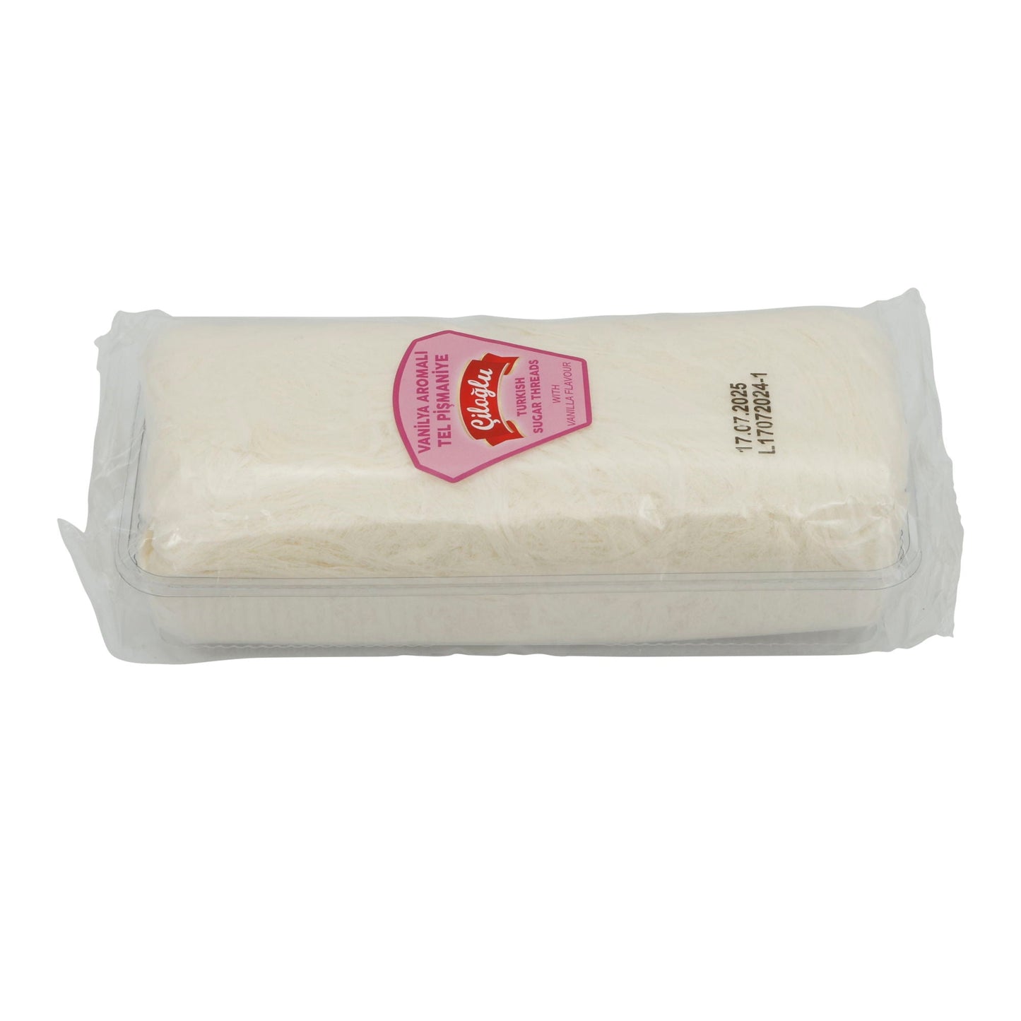 Zuckerfäden Giloğlu | Türkische Zuckerfäden | Pişmaniye mit Vanillearoma | 250 g CILOGLU