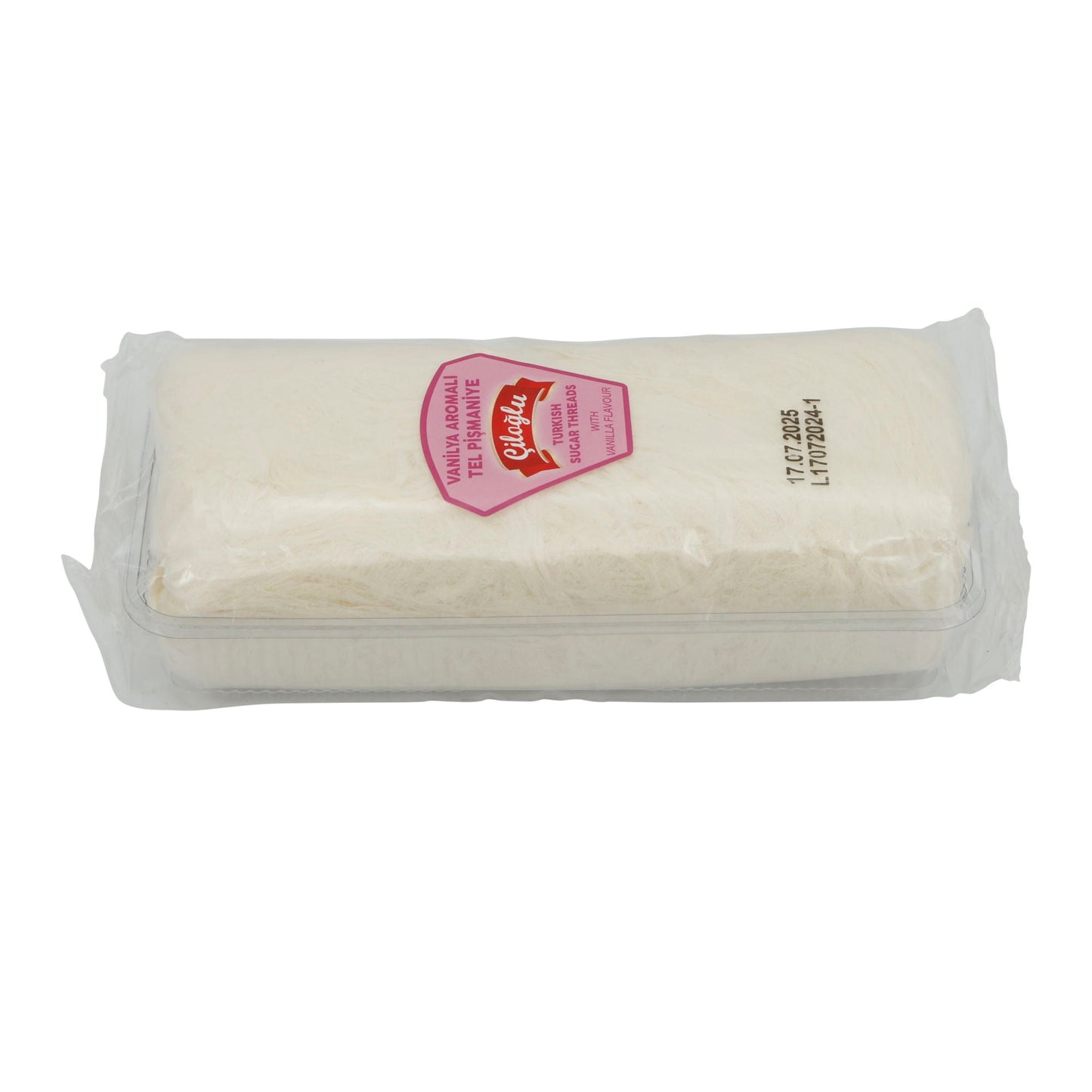 Zuckerfäden Giloğlu | Türkische Zuckerfäden | Pişmaniye mit Vanillearoma | 250 g