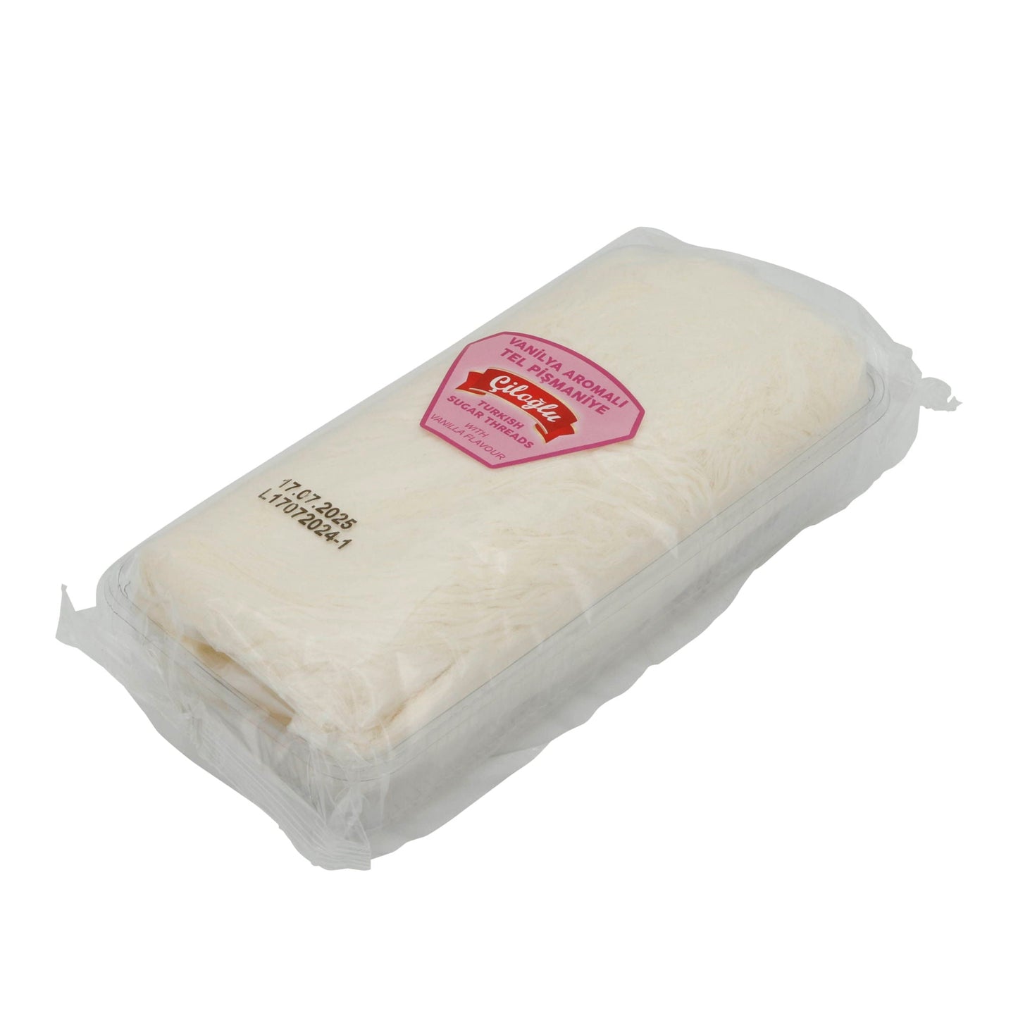Zuckerfäden Giloğlu | Türkische Zuckerfäden | Pişmaniye mit Vanillearoma | 250 g CILOGLU