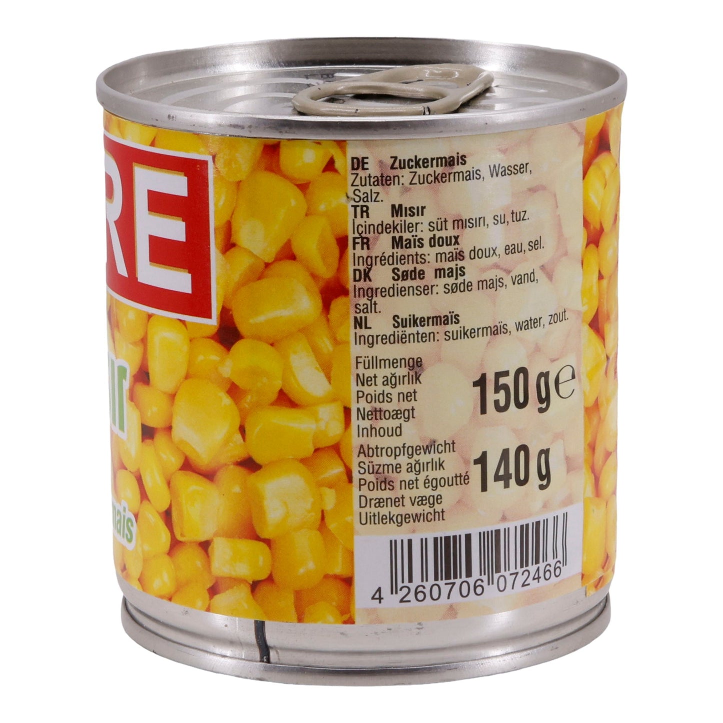 Zuckermais Dere | Gemüse | Süß, für vielseitige Verwendung | 150g