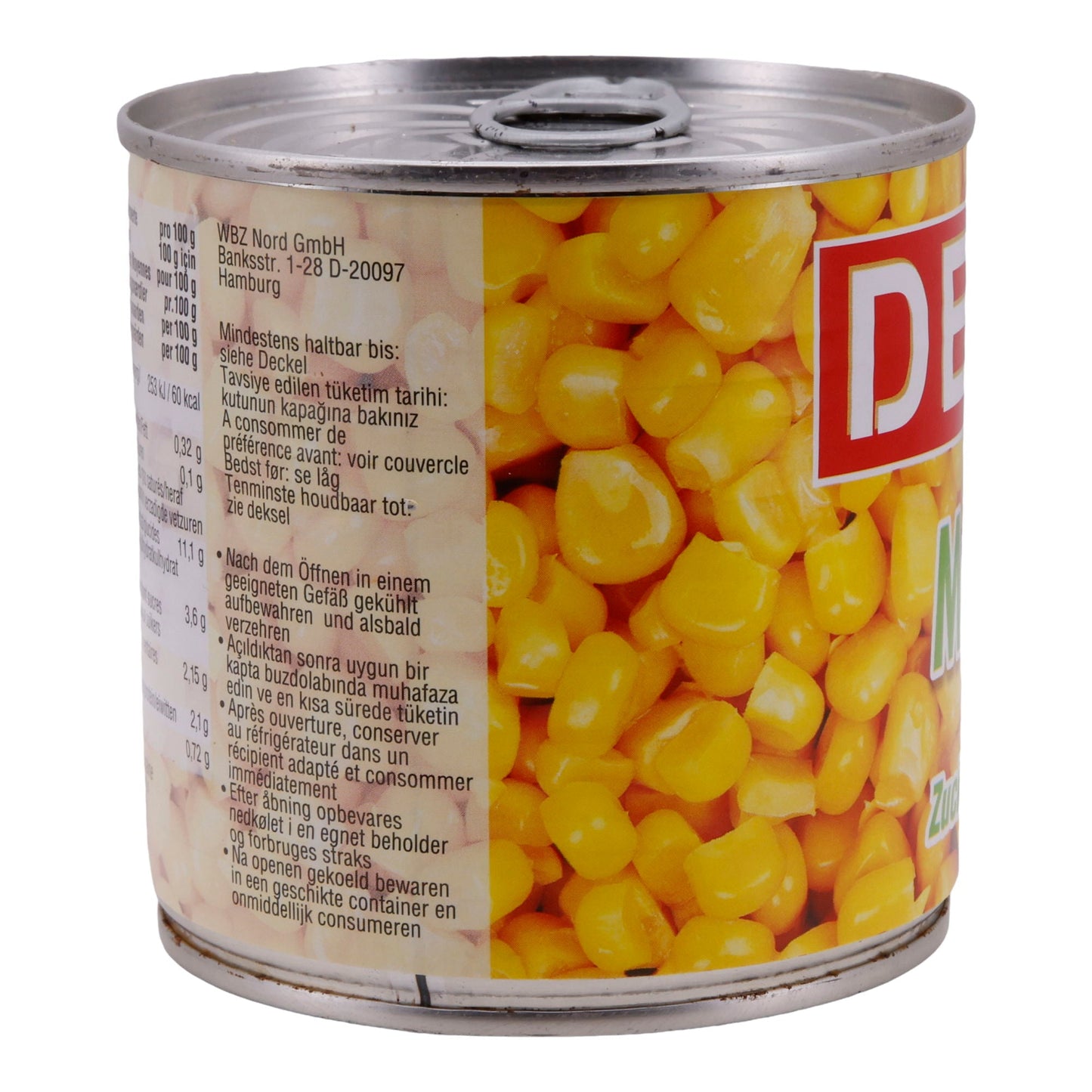 Zuckermais DERE | Gemüse | Zart und süß | 340g